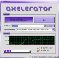 Axelerator screenshot